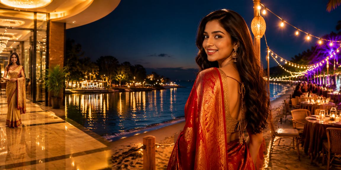 কক্সবাজার সমুদ্র সৈকতে বসে মোবাইলে ফুটবল বেটিং করছেন একজন ব্যবহারকারী