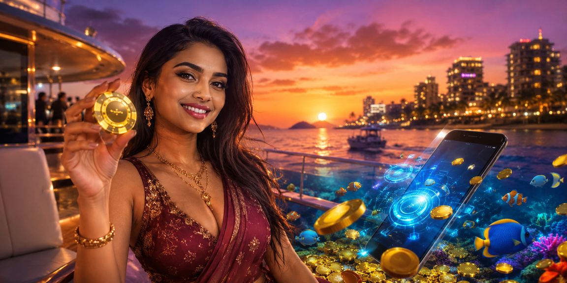 সেন্ট মার্টিন দ্বীপে ফিশিং গেম সমুদ্র সৈকতের পটভূমি